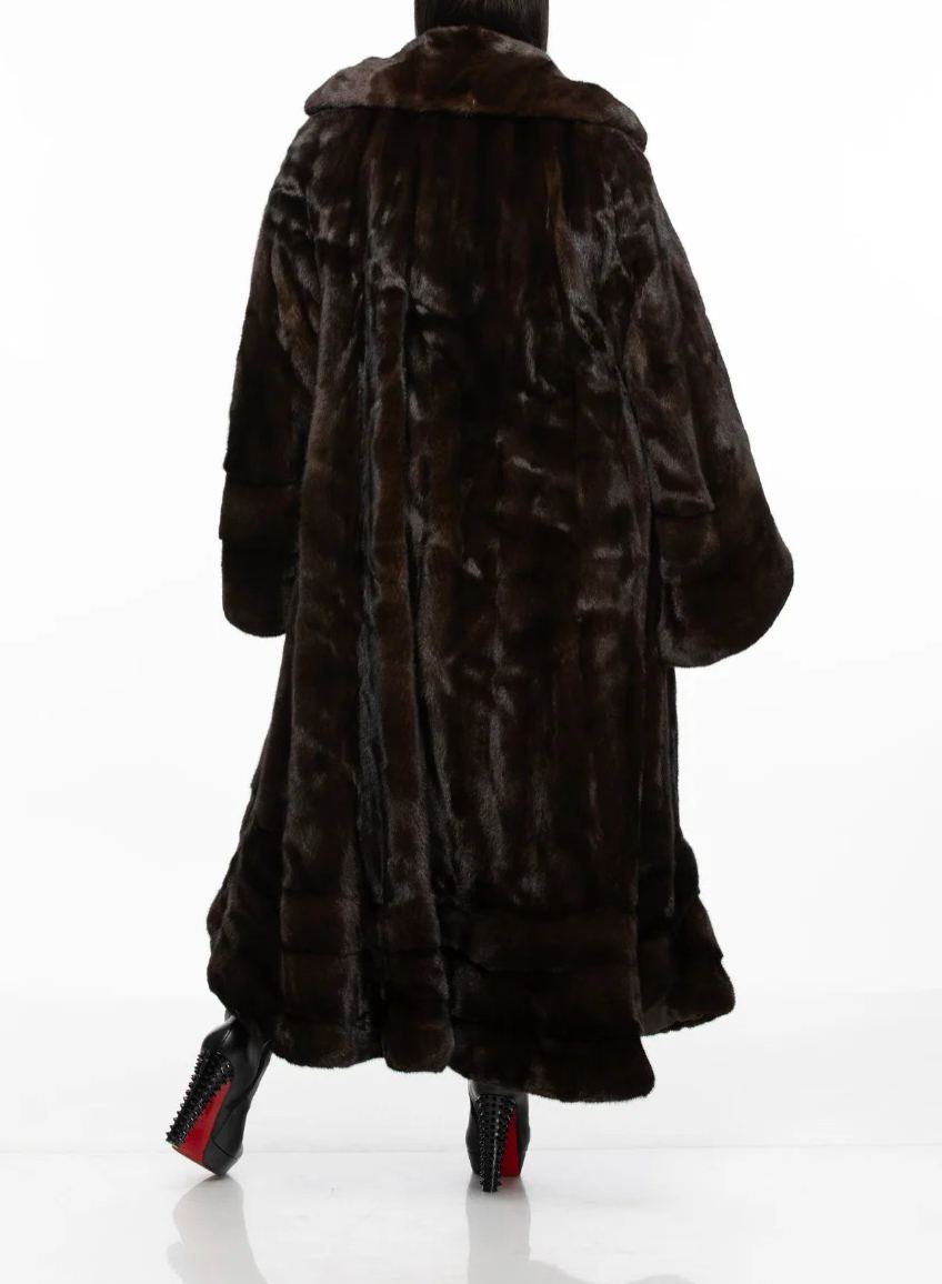 Full Length Swing Mink Coat