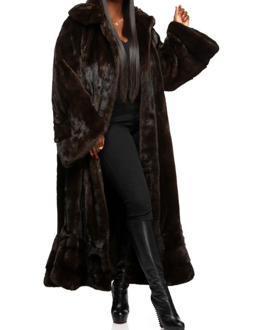 Full Length Swing Mink Coat