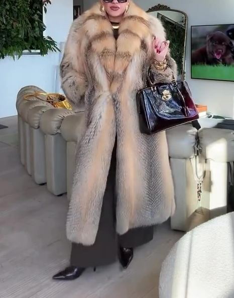 Women's Faux Fur Long Coat