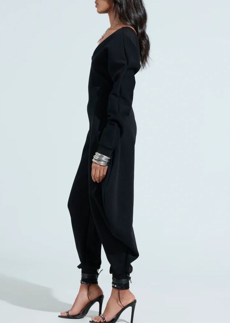 COMFY COZY SWEATSHIRT JUMPSUIT