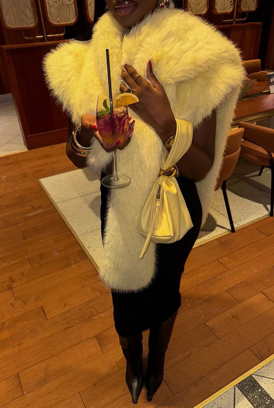 Faux Fur Warm Shawl/Jacket