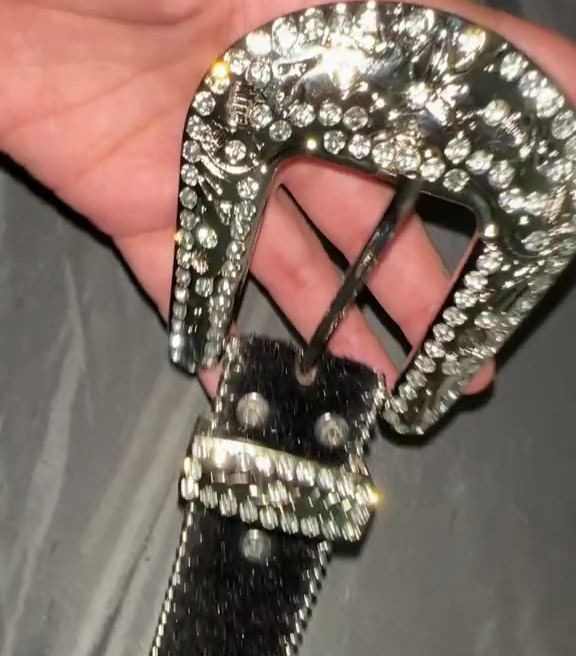 Women's Rhinestone Belt