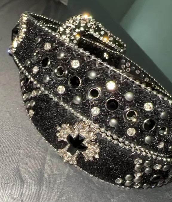 Women's Rhinestone Belt