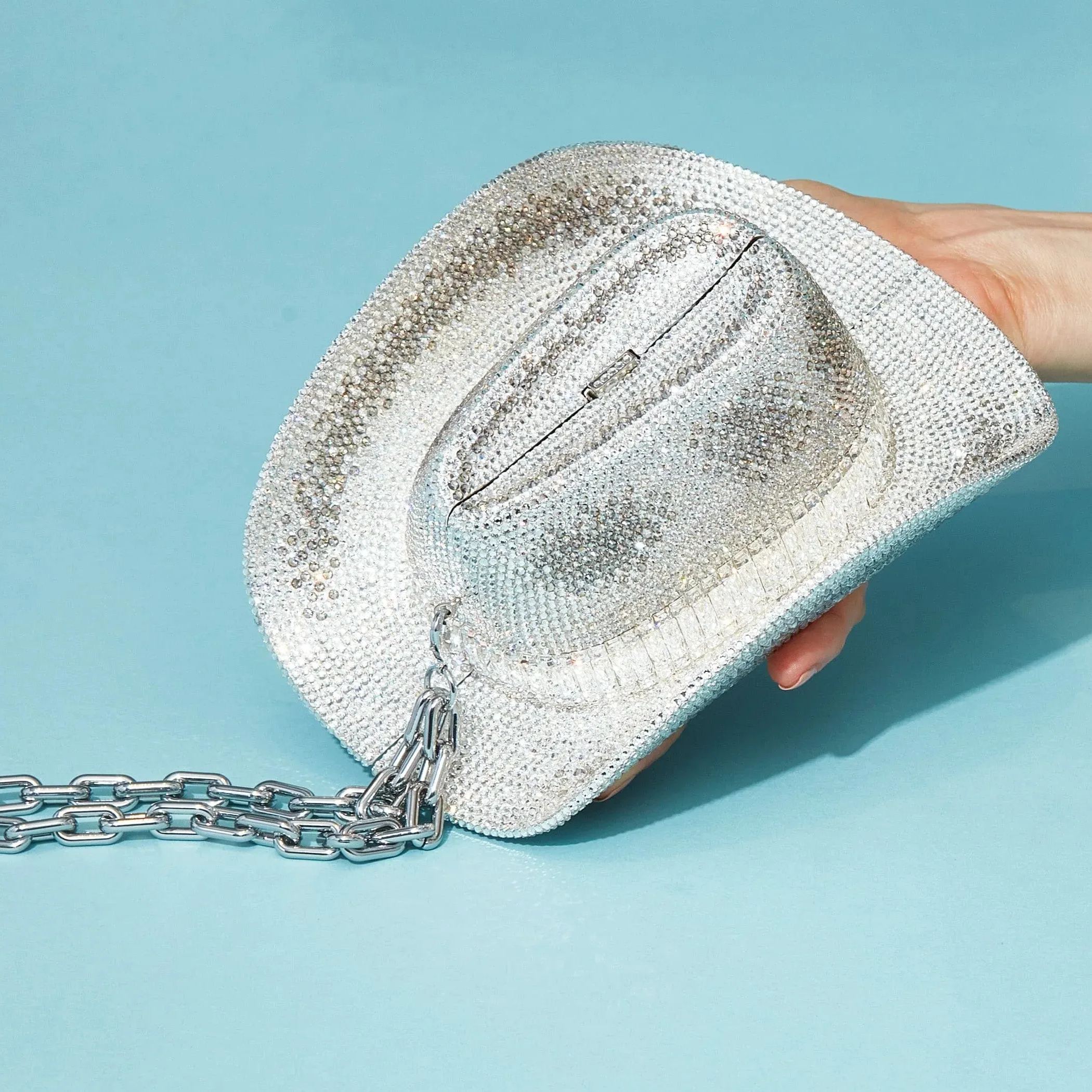 Western Cowboy Rhinestone Handbag