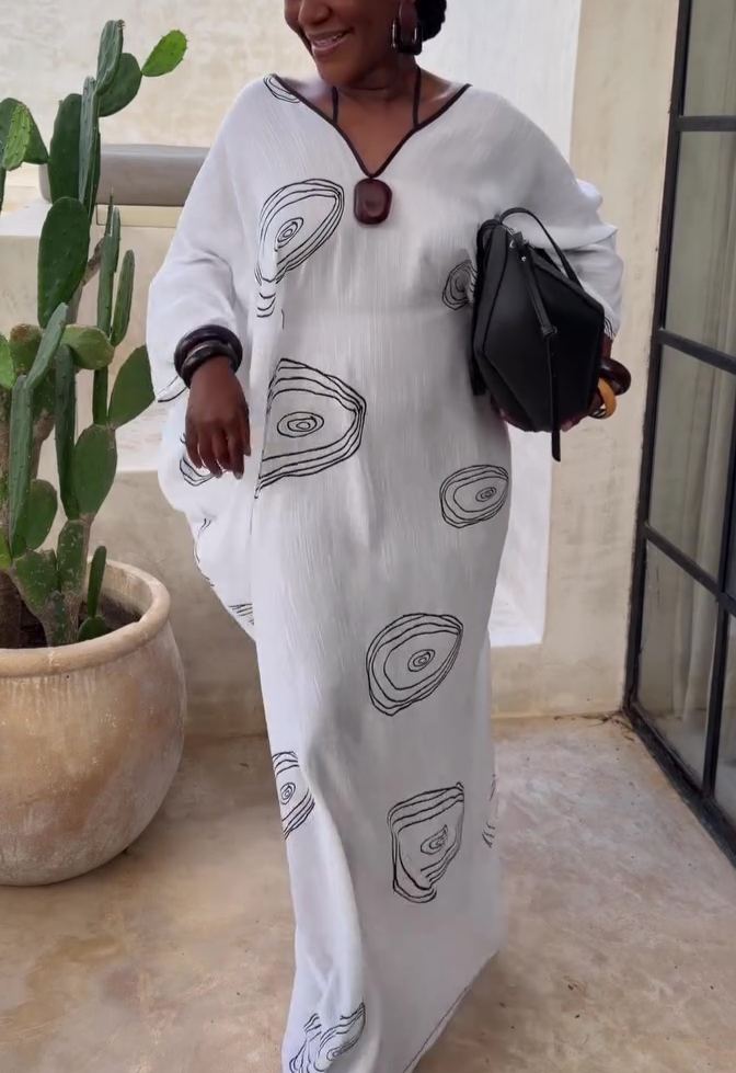 Simple And Loose-fitting Stylish Dress