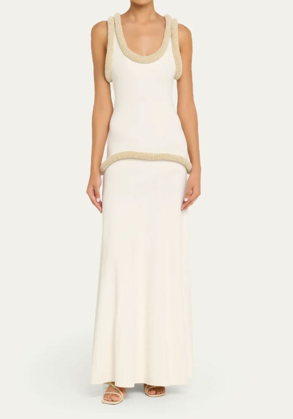 2026 New Chenille Sleeveless Maxi Dress