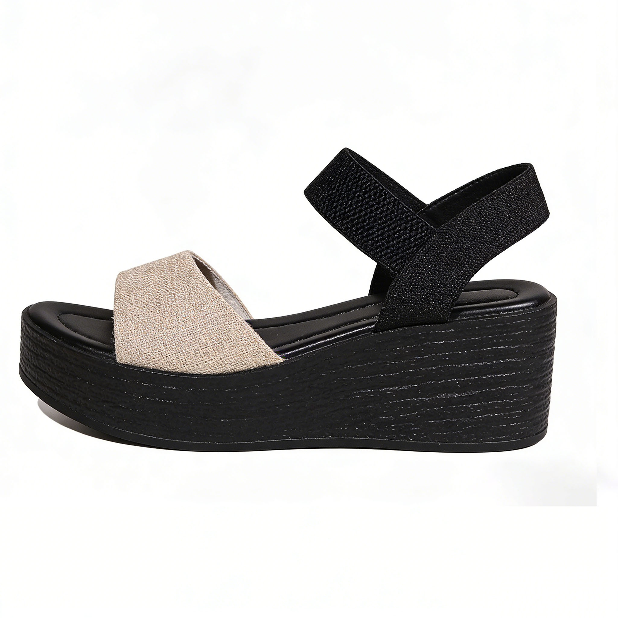 Women's Wedges Sandals Summer Platform High Heels Pumps Party Shoes Footwear