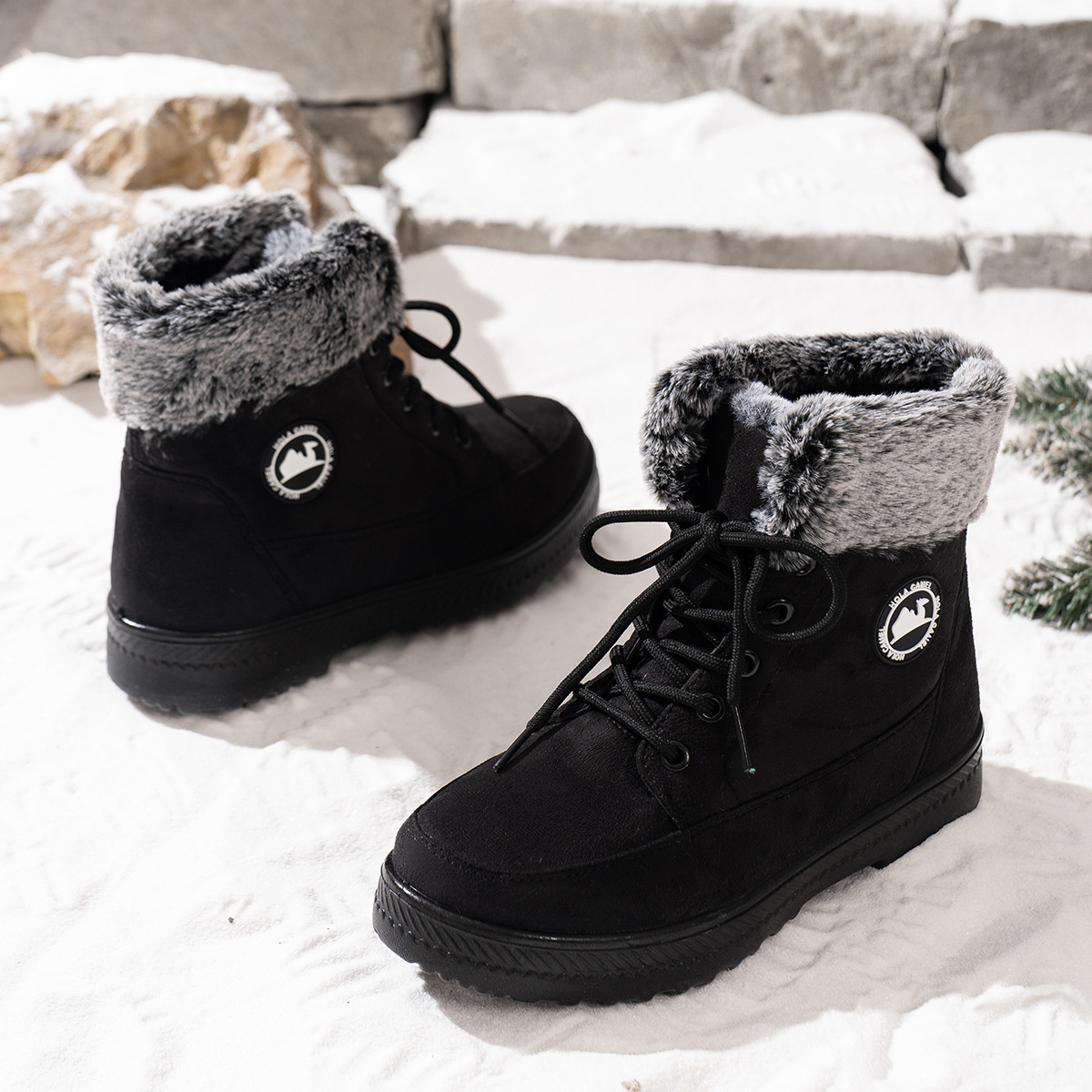 (⏳NOW ON: 50% OFF Sale! 🔥)Women's Snow Boots Tall, Womens Winter Shoes