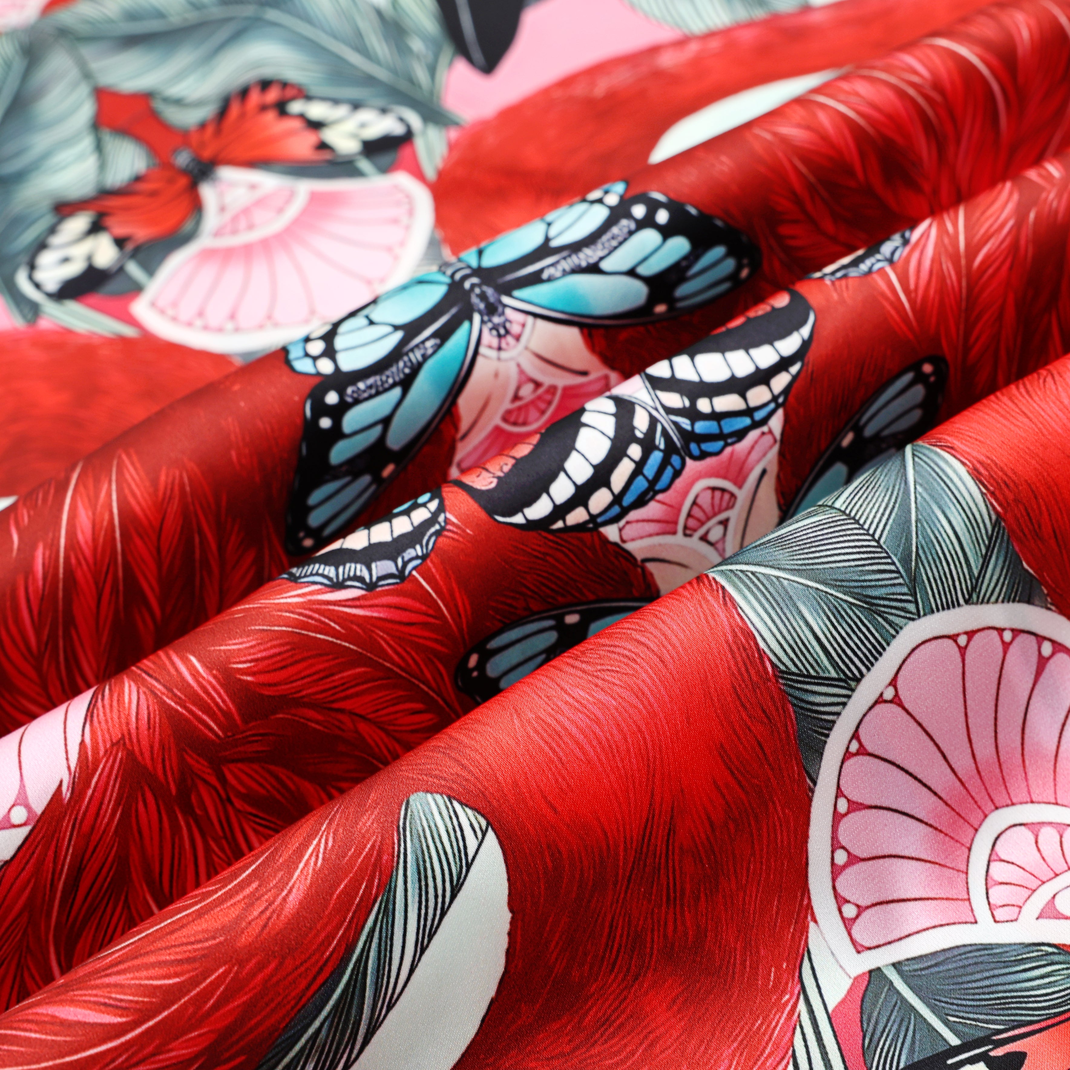 Animal Flamingo Pattern Camp Collar Casual Shirt Jonvidesign