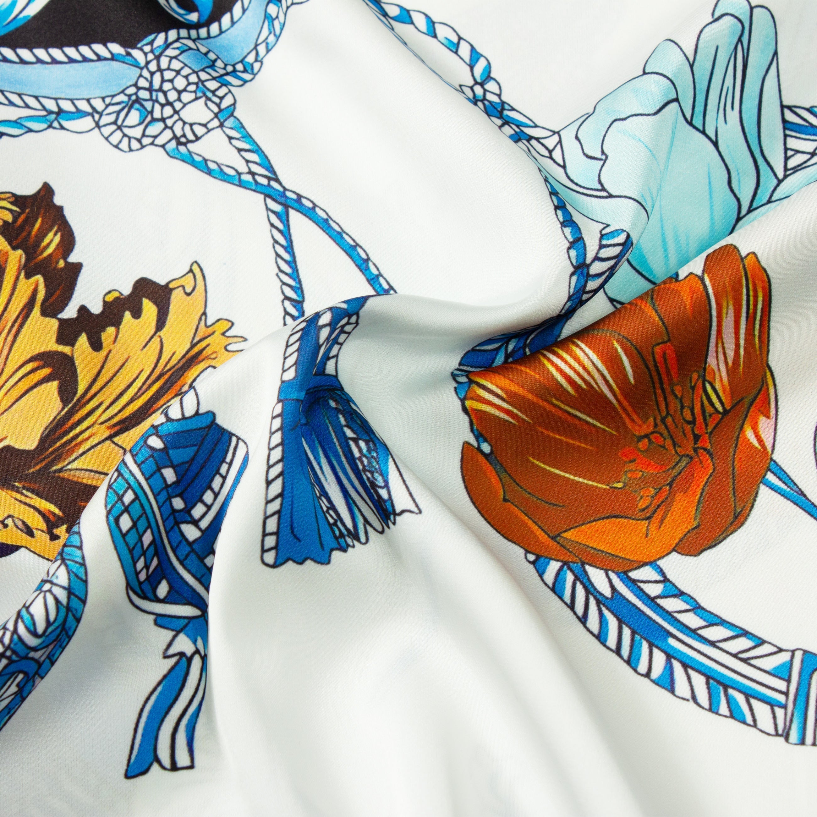 Floral Paisley Pattern Short Sleeve Shirt for Men Jonvidesign