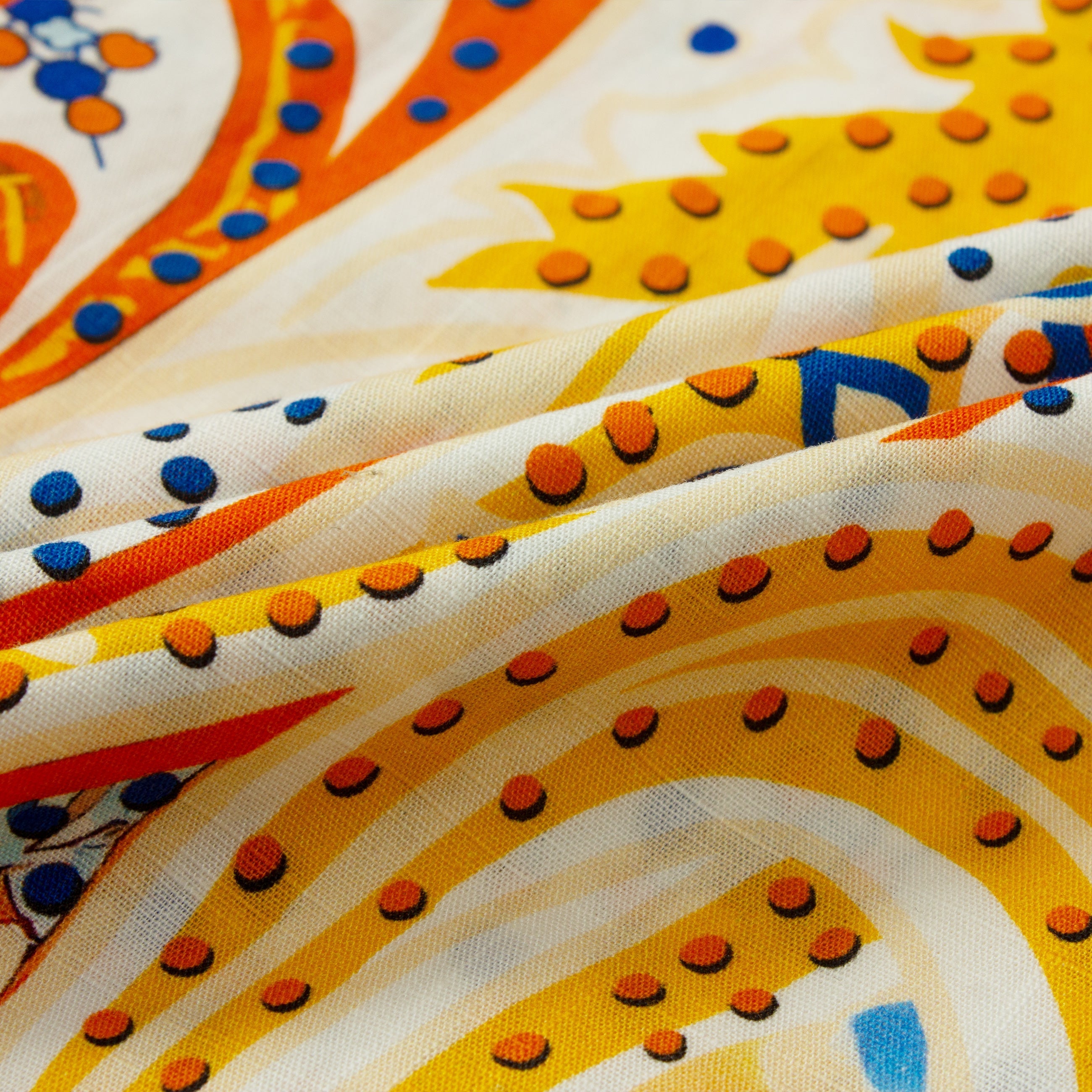 Paisley Pattern Short Sleeve Vacation Shirt for Men Jonvidesign