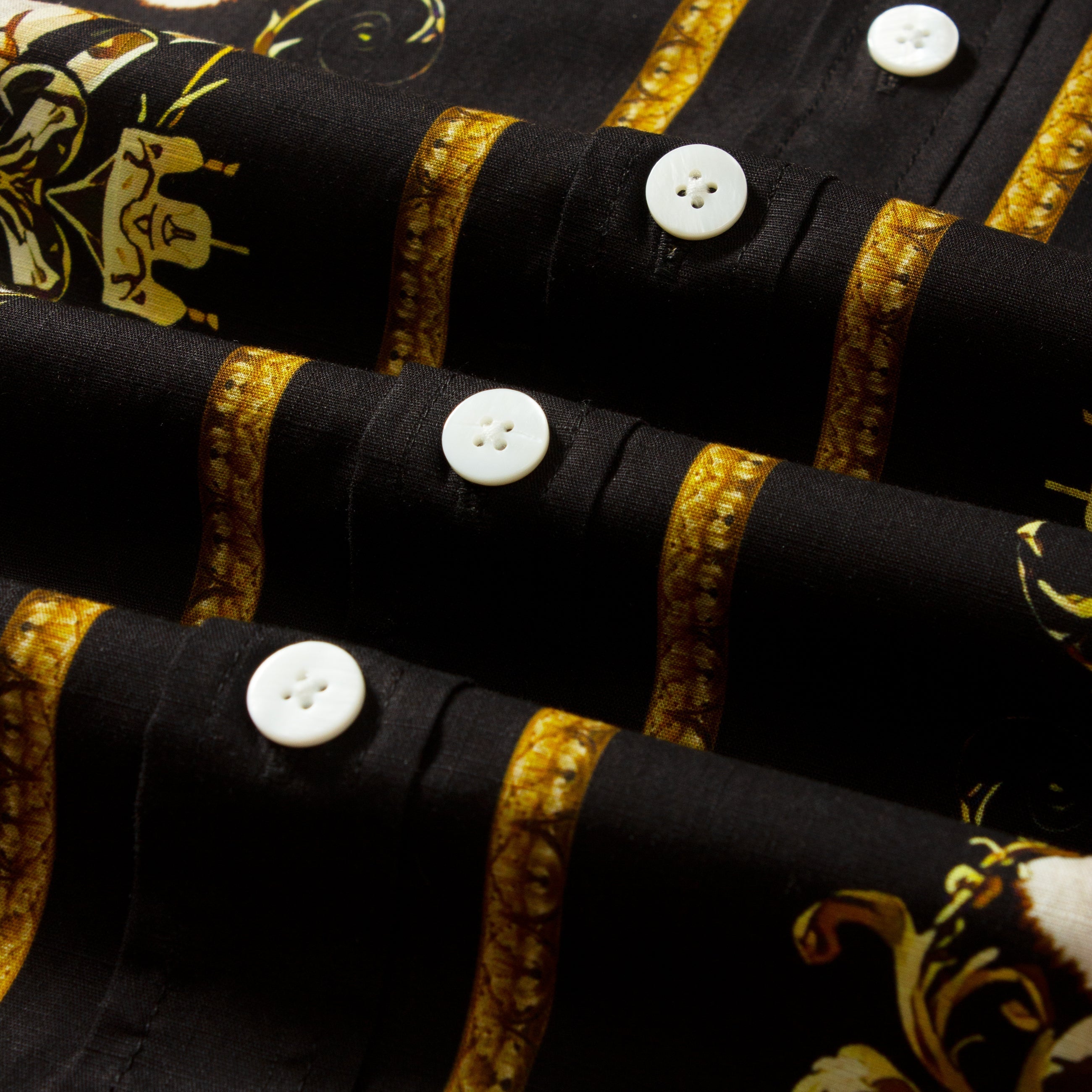 Zebra Print Short Sleeve Dress Shirt for Men Jonvidesign