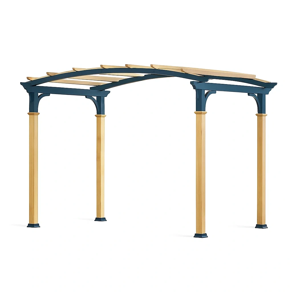 Tettoie da giardino in legno e metallo 300x400x250 cm per esterni