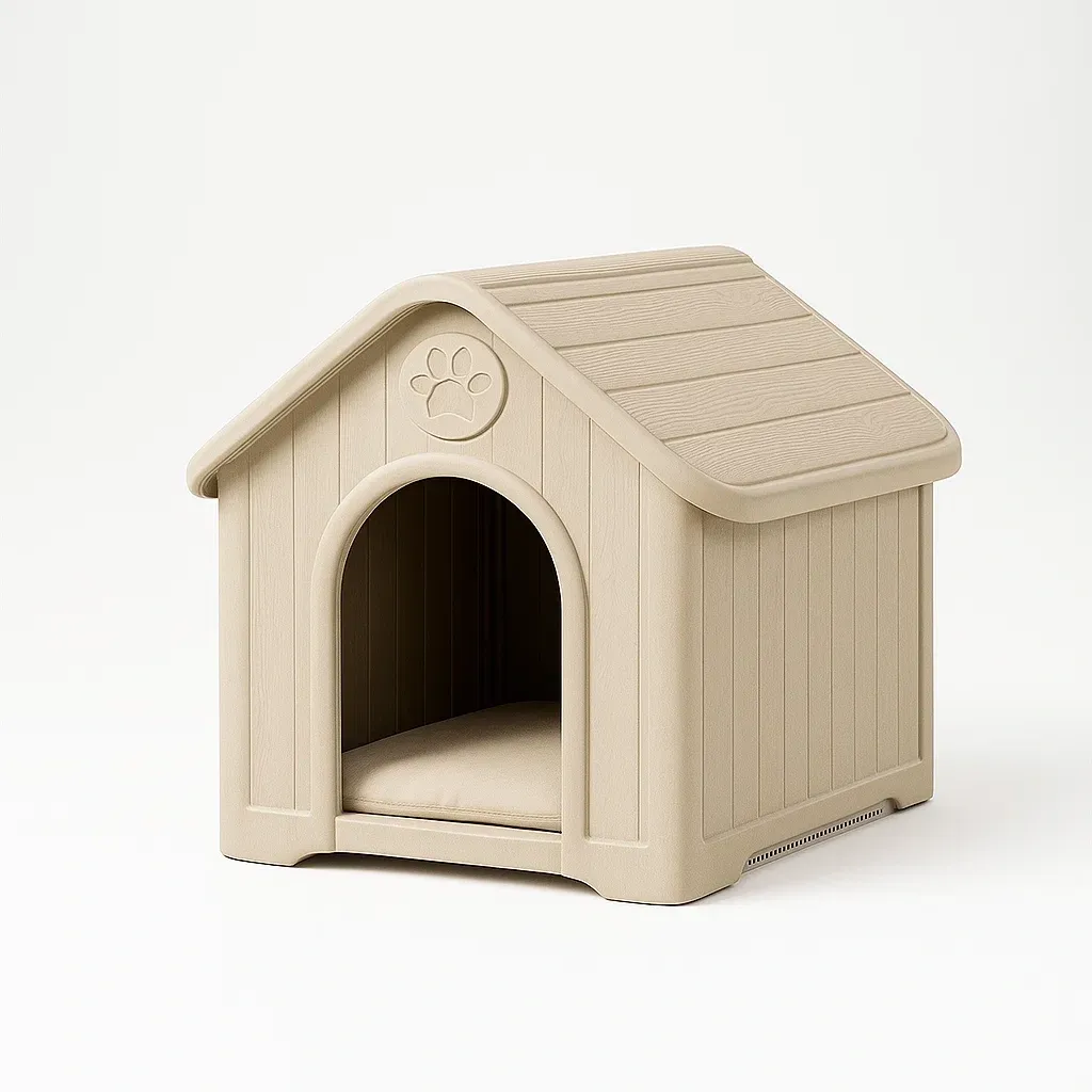 Cuccie in resina beige 72x58x65 cm per cani