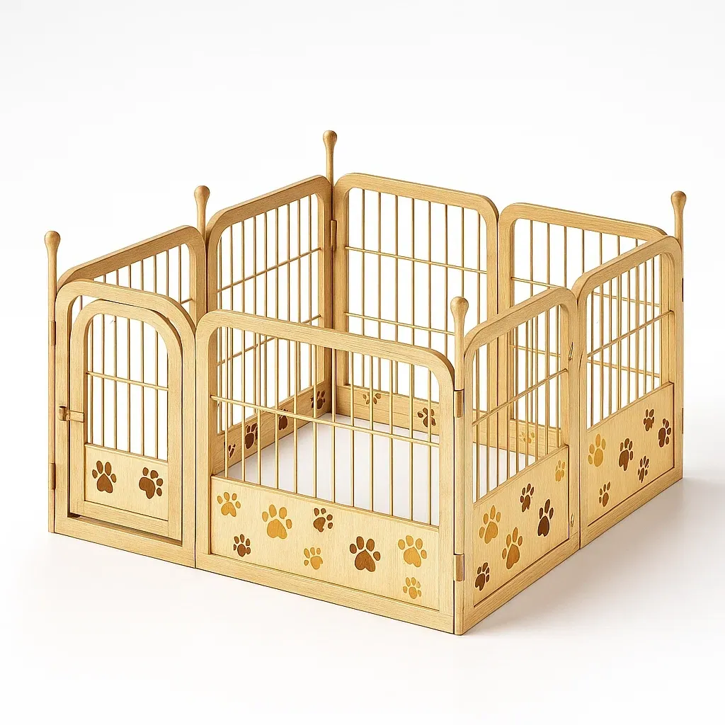 Recinzioni per animali in legno MDF 70x70x60 cm