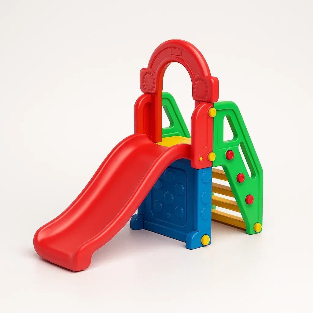 Scivolo in plastica multicolore per bambini