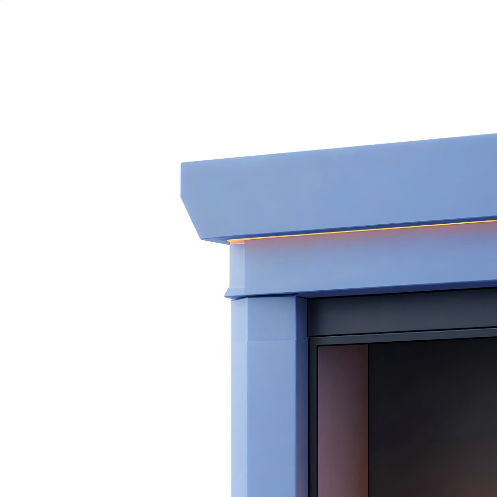 Cheminée électrique sur pied 90x28x110 cm - bleu/noir - effet flamme LED décoratif