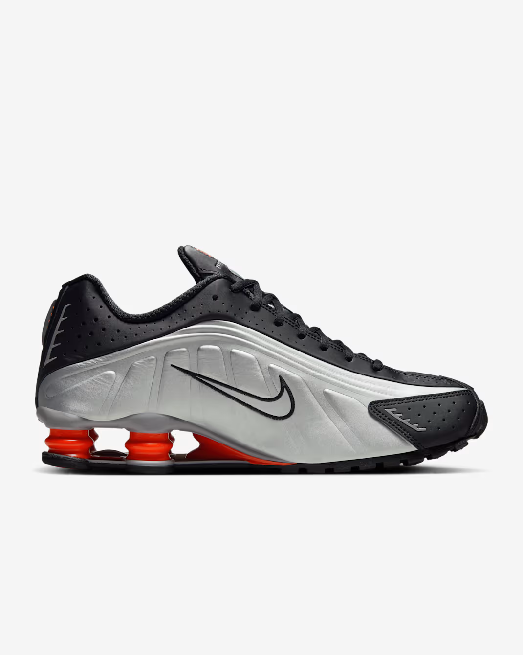Shox R4 Metallic Silver/Black