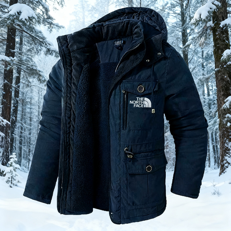 Winter Hooded Men's Jacket