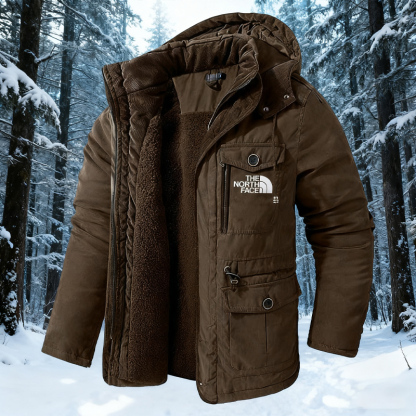 Winter Hooded Men's Jacket