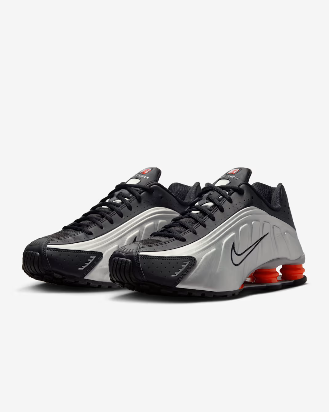 Shox R4 Metallic Silver/Black