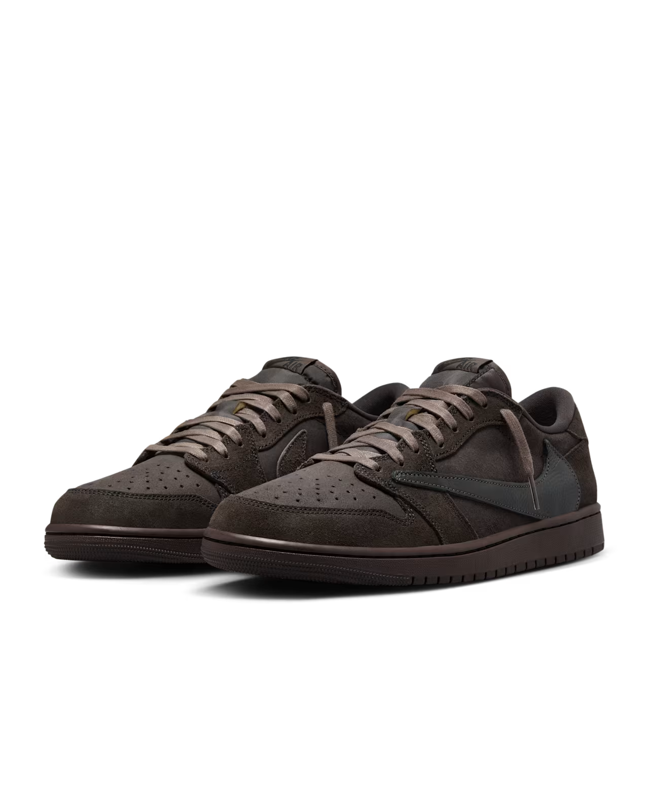 J1 Travis Scott Velvet Brown and Dark Mocha