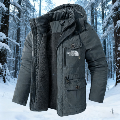 Winter Hooded Men's Jacket