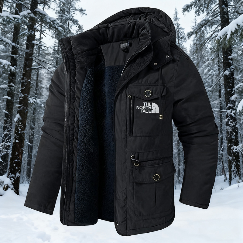 Winter Hooded Men's Jacket