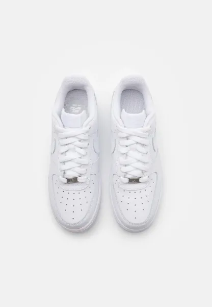 unisex white low-top sneakers