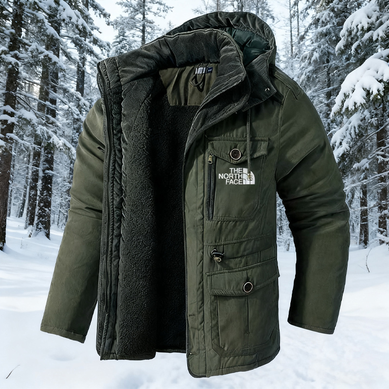 Winter Hooded Men's Jacket