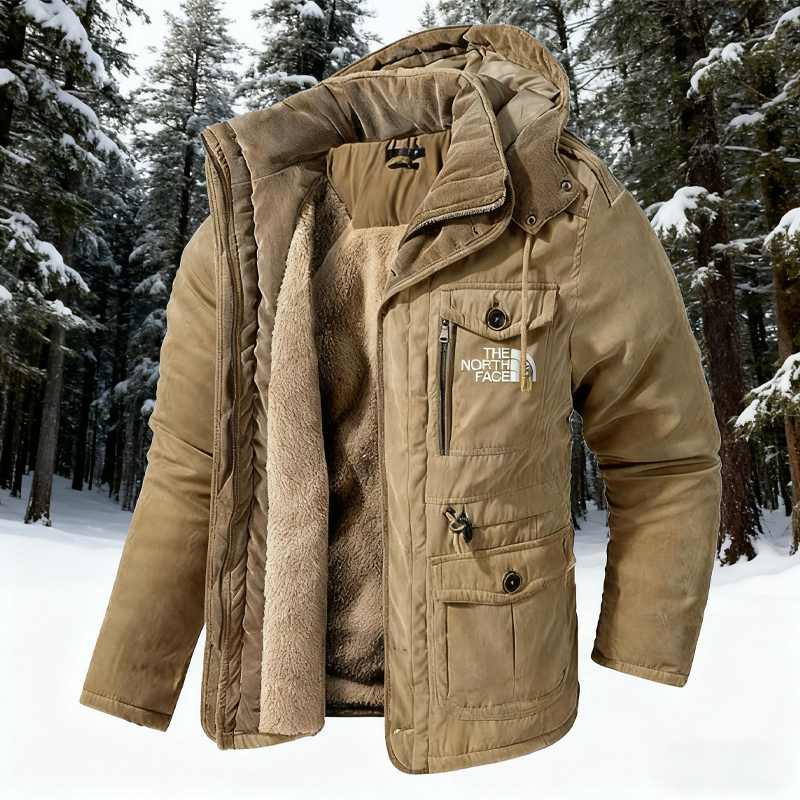 Winter Hooded Men's Jacket