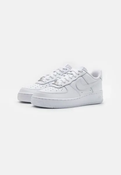 unisex white low-top sneakers
