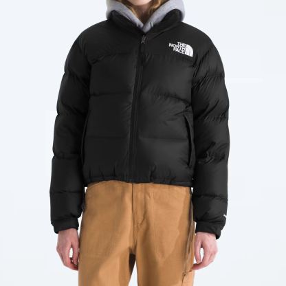 Women’s Retro Nuptse Jacket-TNF Black/Recycled Down