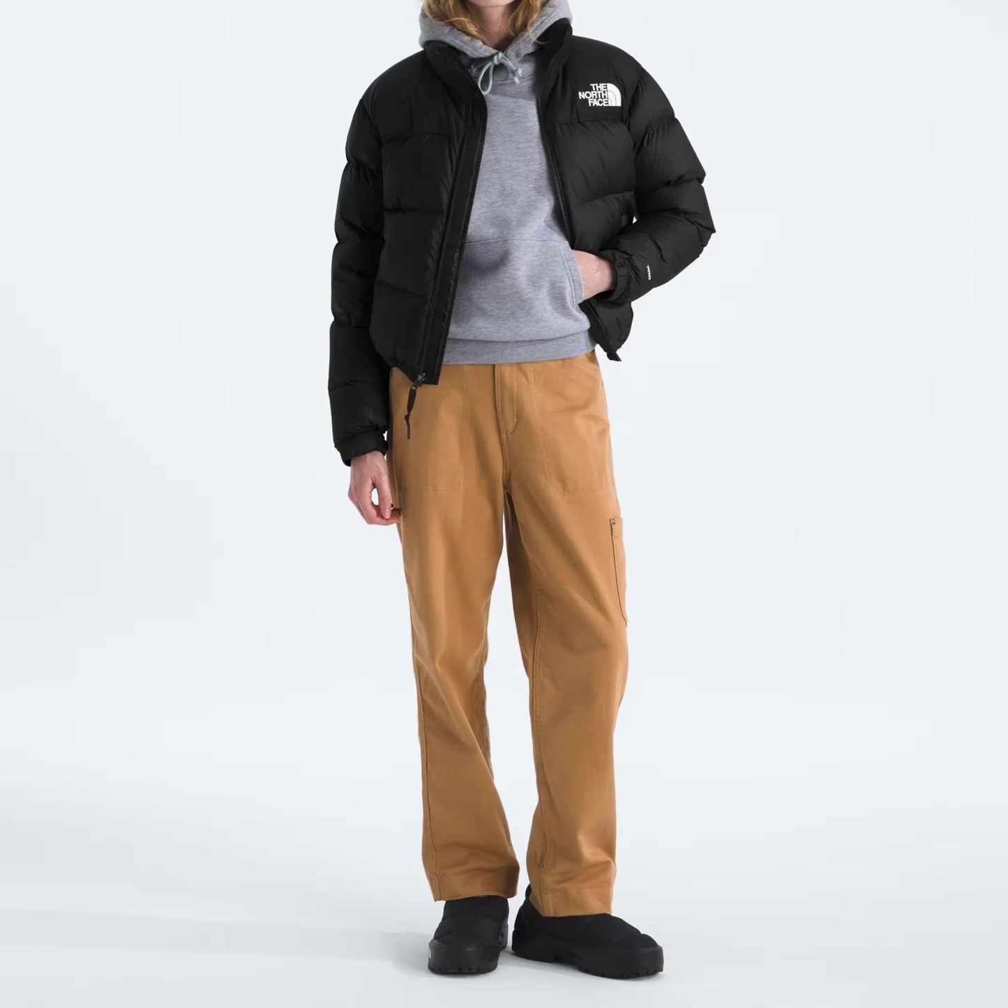 Women’s Retro Nuptse Jacket-TNF Black/Recycled Down