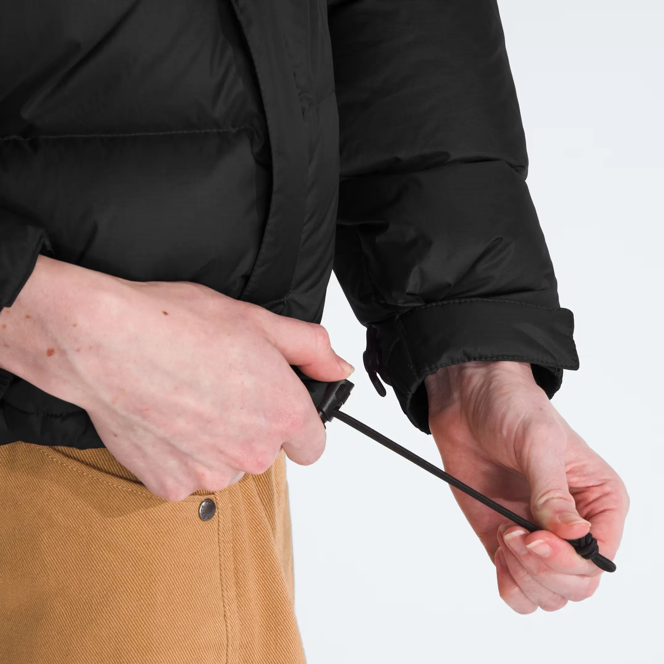 Women’s Retro Nuptse Jacket-TNF Black/Recycled Down