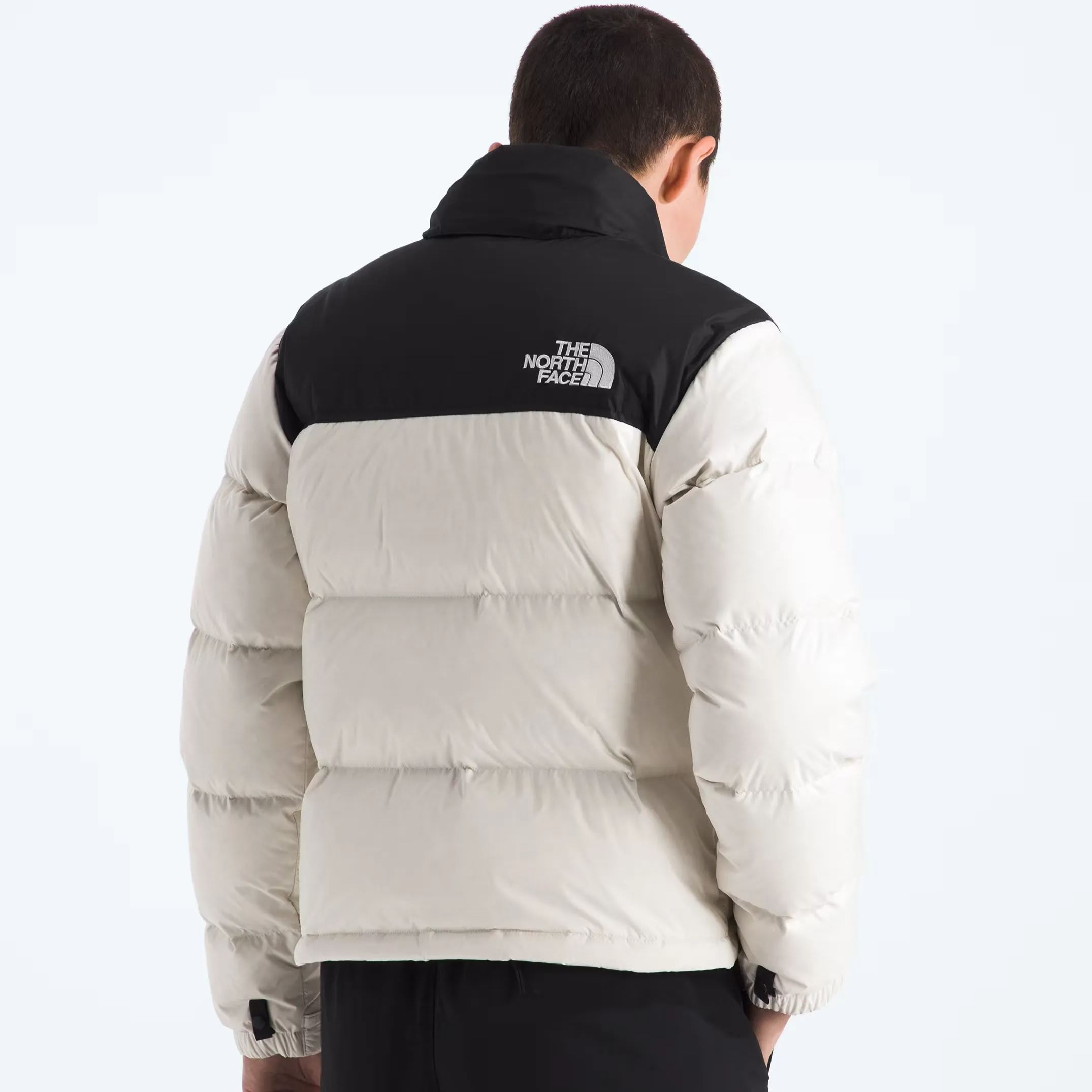 [Copy]Women’s Retro Nuptse Jacket-White Dune/TNF Black/Recycled Down