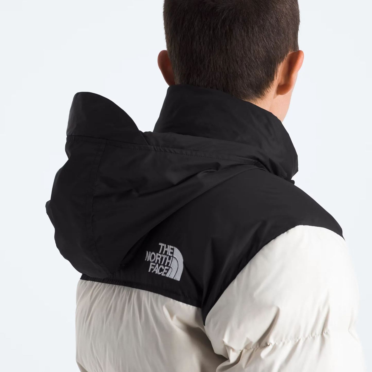 [Copy]Women’s Retro Nuptse Jacket-White Dune/TNF Black/Recycled Down