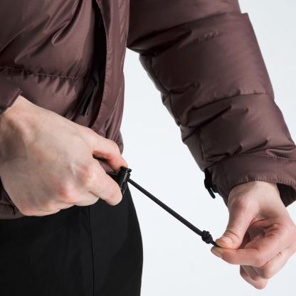 Women’s Retro Nuptse Jacket-Tawny Quartz/TNF Black