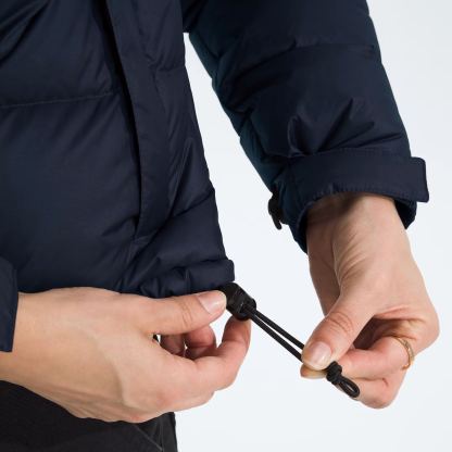 Women’s Retro Nuptse Jacket-Summit Navy/TNF Black/Recycled Down
