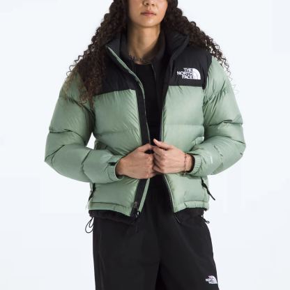 Women’s Retro Nuptse Jacket-Slate Moss