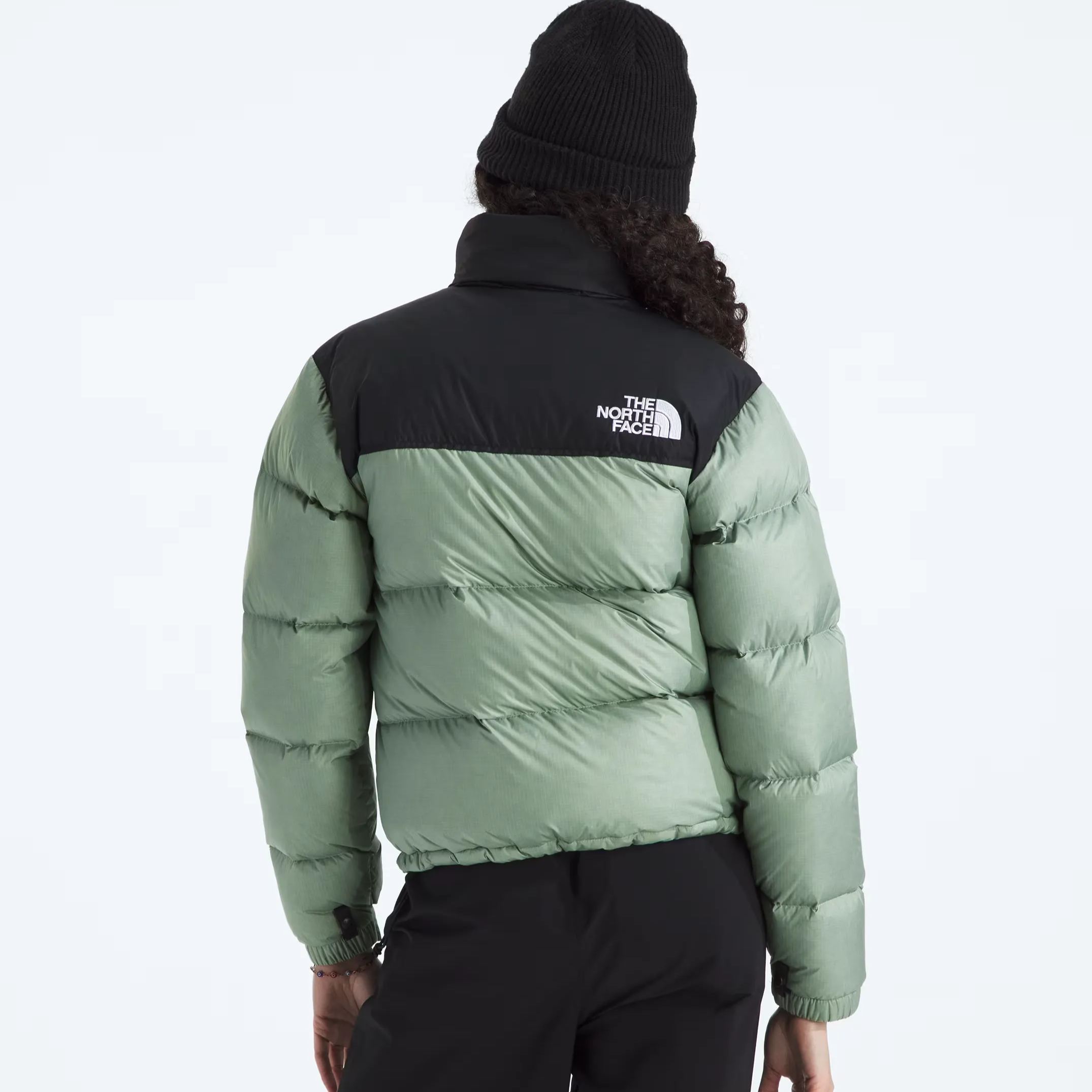 Women’s Retro Nuptse Jacket-Slate Moss