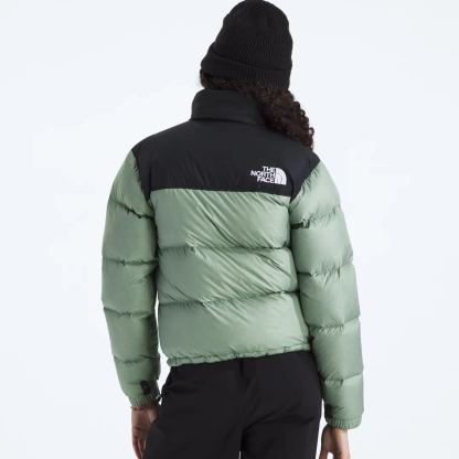 Women’s Retro Nuptse Jacket-Slate Moss