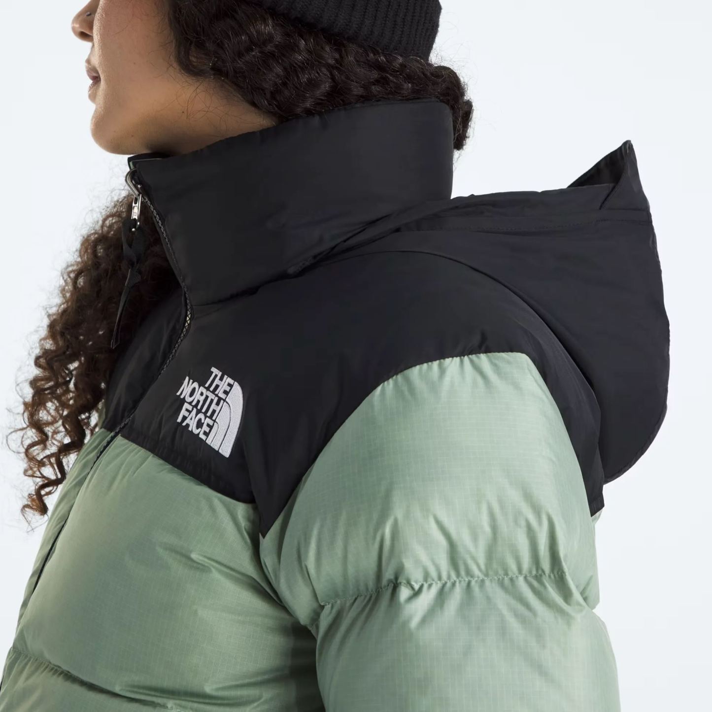 Women’s Retro Nuptse Jacket-Slate Moss