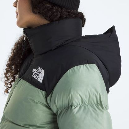 Women’s Retro Nuptse Jacket-Slate Moss