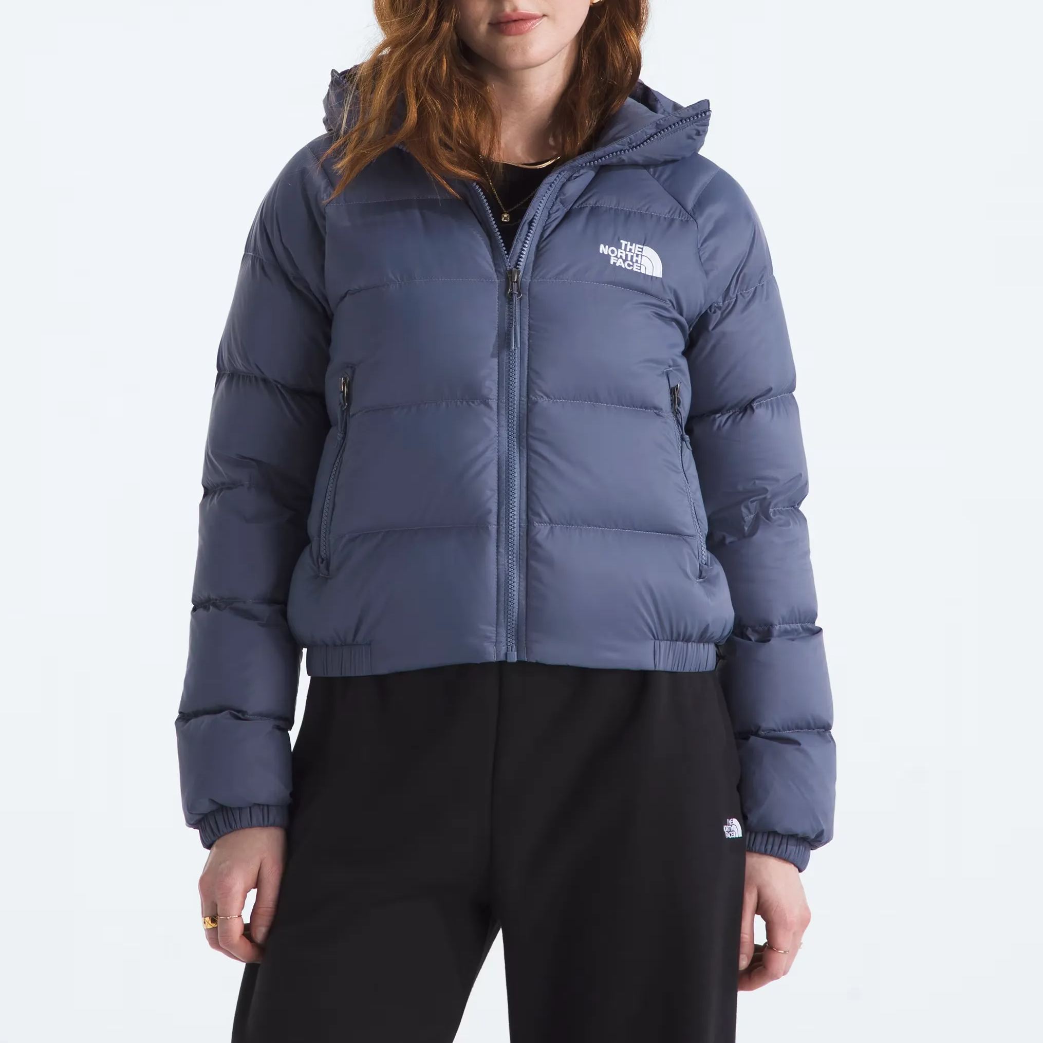 Women's Short Down Hoodie-Twilight Galaxy