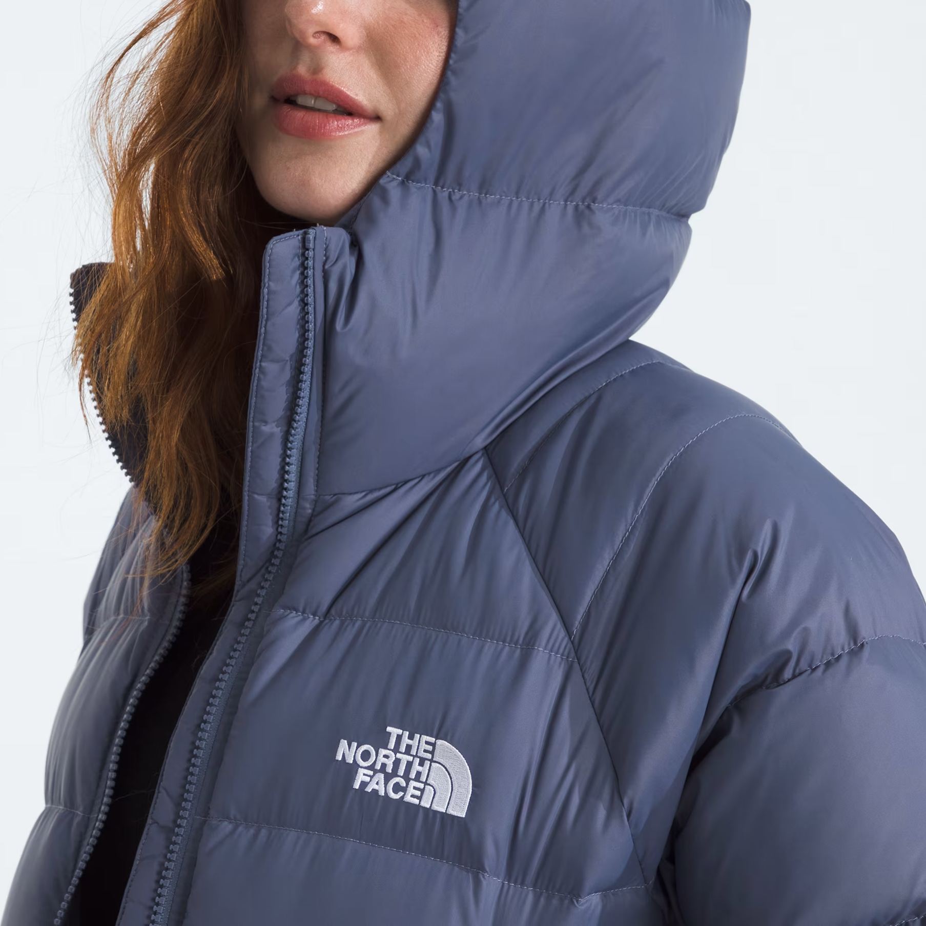 Women's Short Down Hoodie-Twilight Galaxy