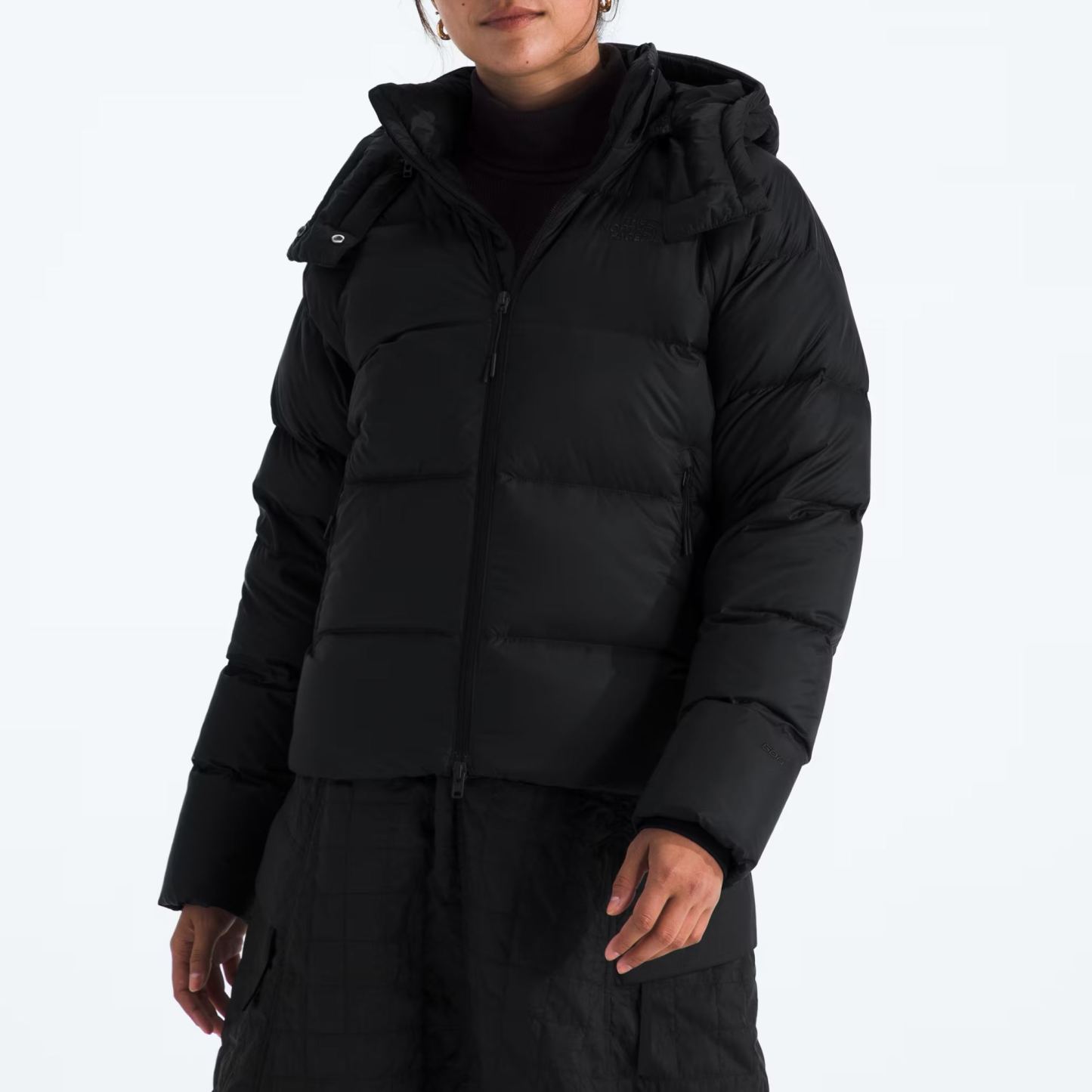 Women’s Hydrenalite City Down Hooded Jacket-TNF Black