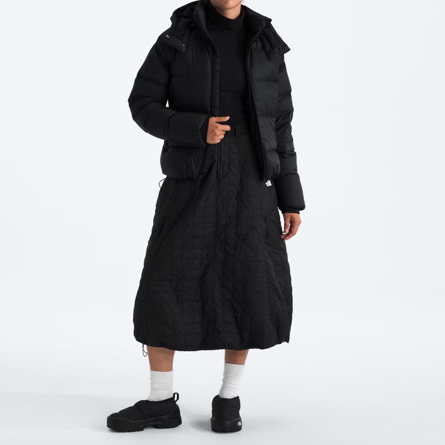 Women’s Hydrenalite City Down Hooded Jacket-TNF Black