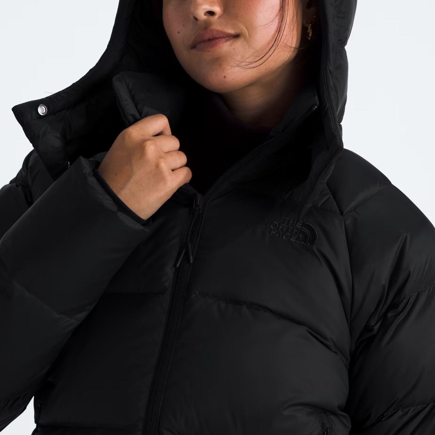 Women’s Hydrenalite City Down Hooded Jacket-TNF Black
