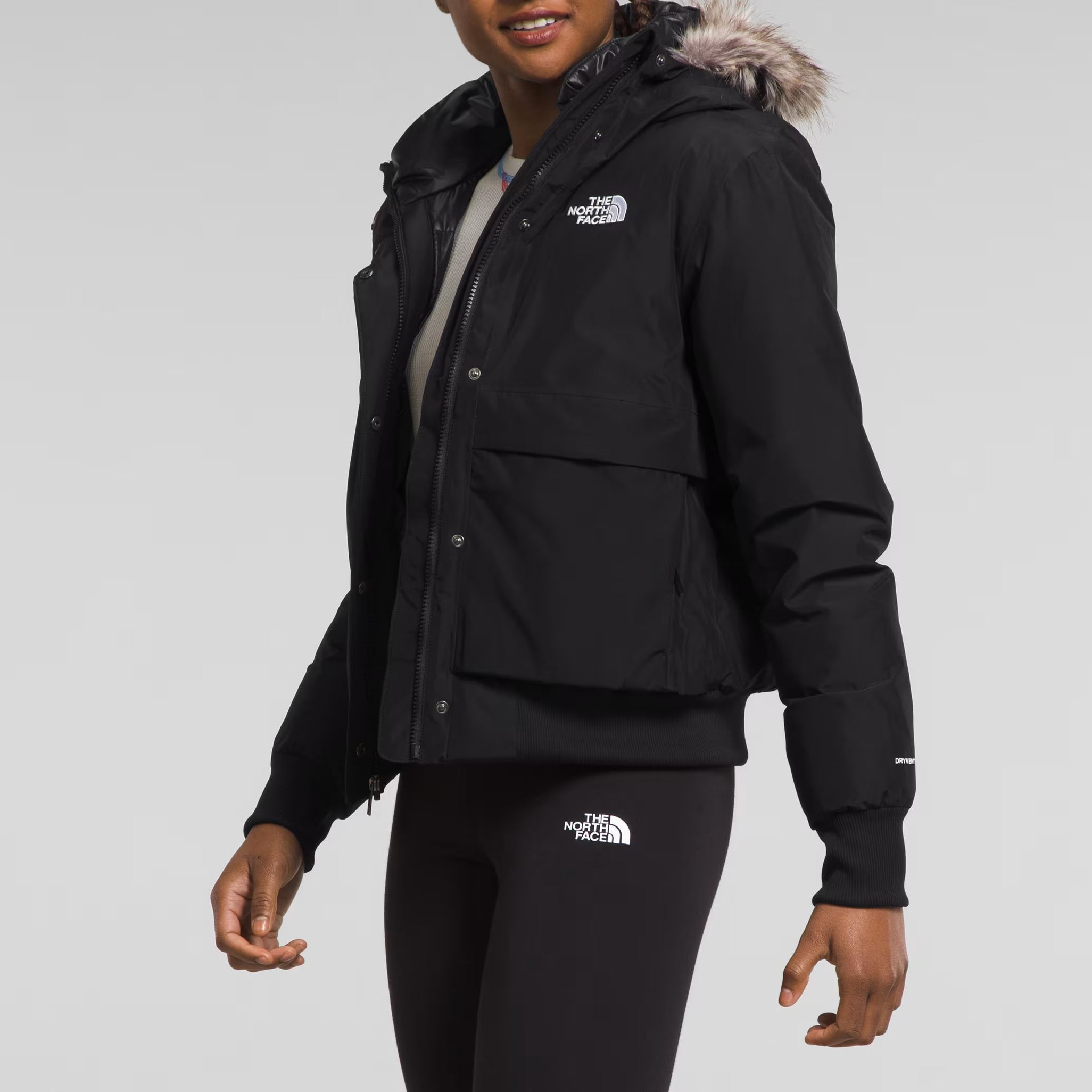  Women's Cozy Insulated Down Jacket-Black